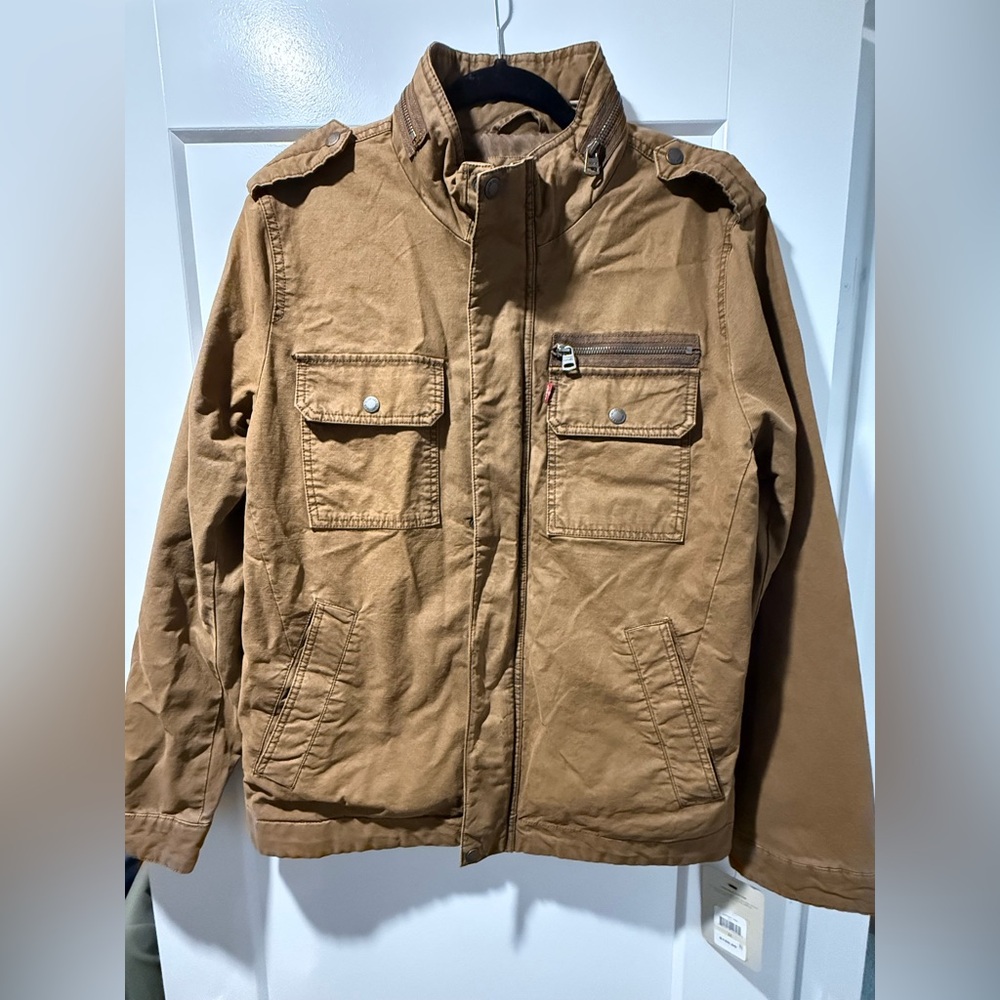Men’s Levi’s Brown Jacket Medium NEW